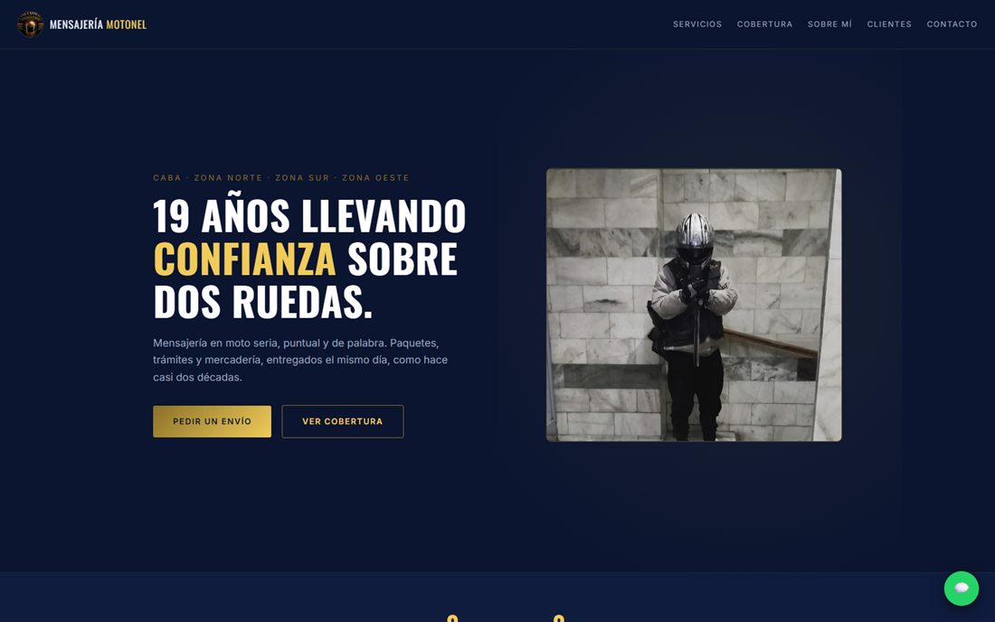 Diseño conceptual de la web de MotoNEL